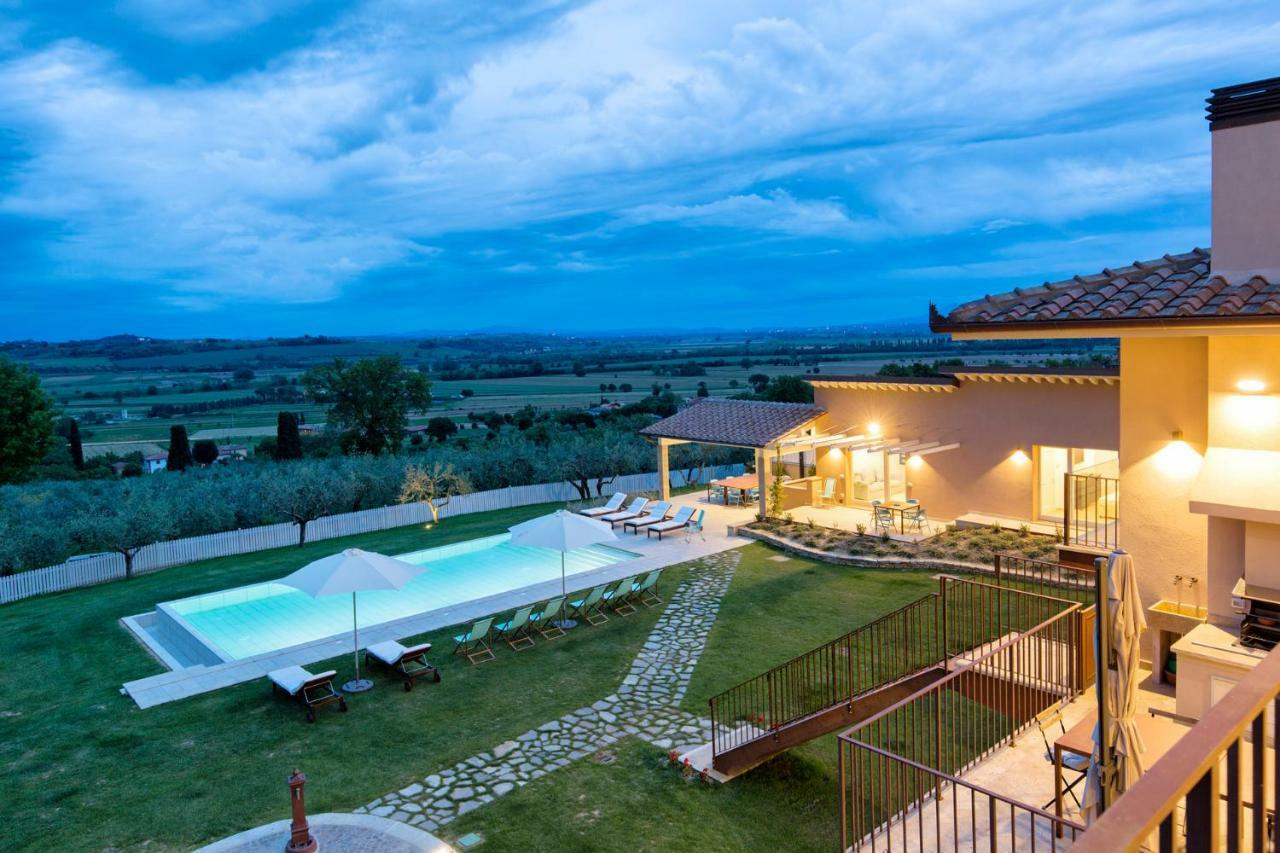Villa Spaccasole Su Cortona Foiano Della Chiana Eksteriør bilde